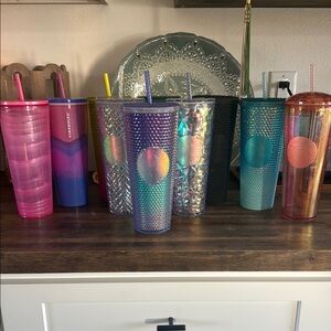 Starbucks Colorful Tumbler Set